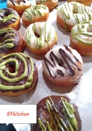 Foto resep Pumpkin donut aka Donat labu Kuning