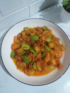 Foto resep Sambel Goreng Kentang Udang Pete