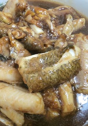 紅燒狗母魚 的食譜成品照片