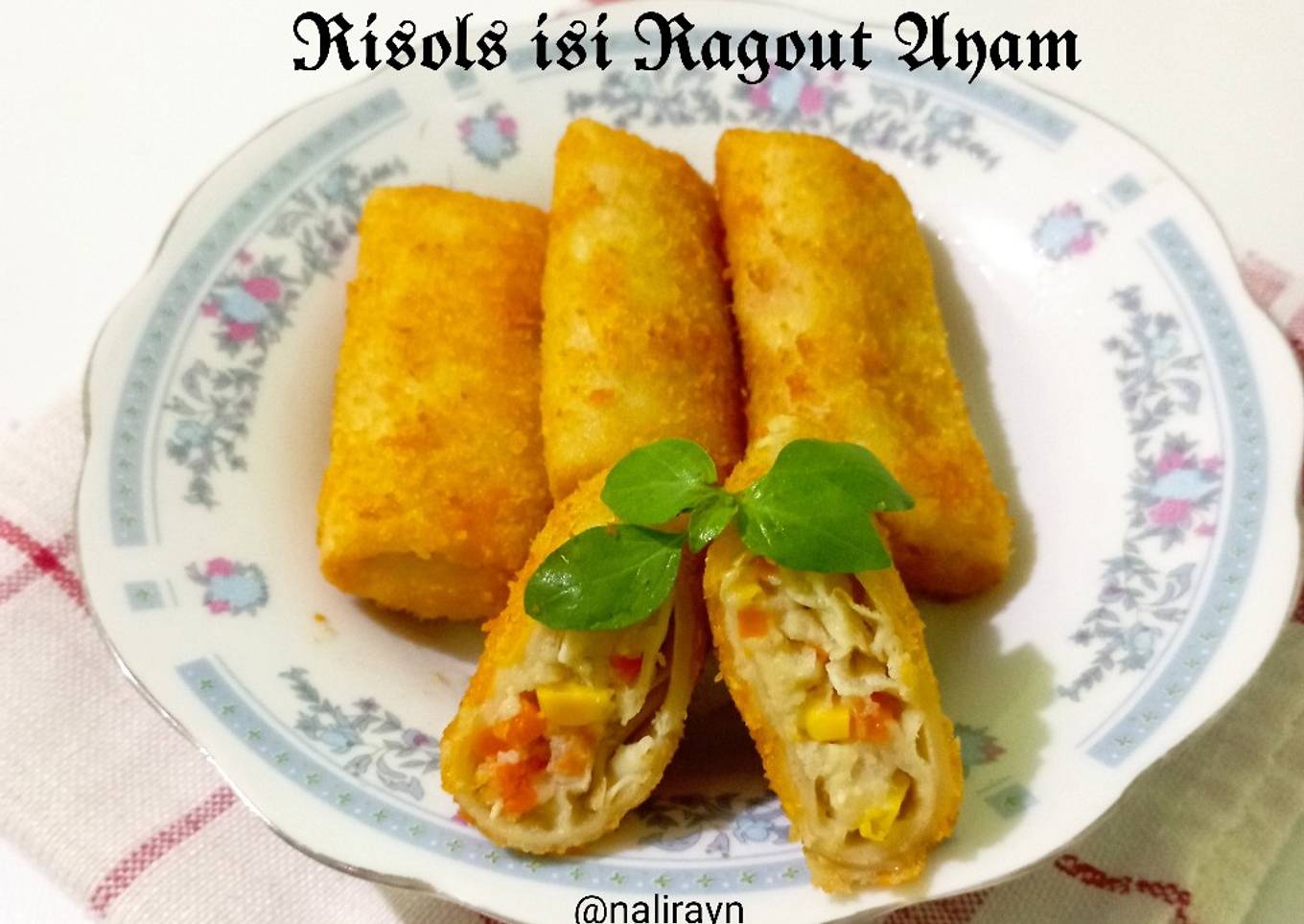 #84 Risols isi Ragout Ayam