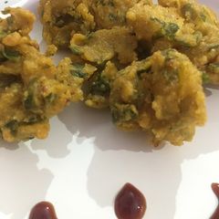 A picture of Corn flour pakora.