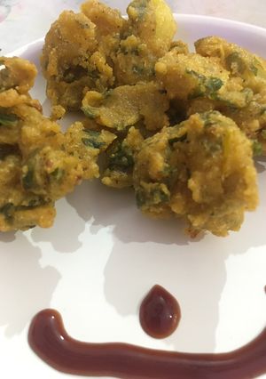 A picture of Corn flour pakora.