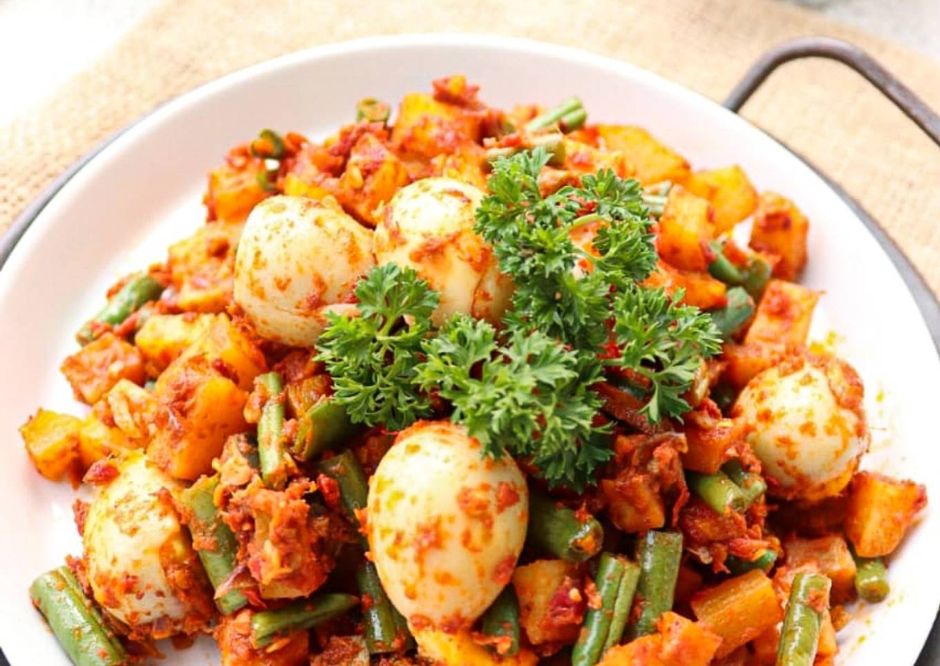 Sambal Goreng Kentang Telur Puyuh
