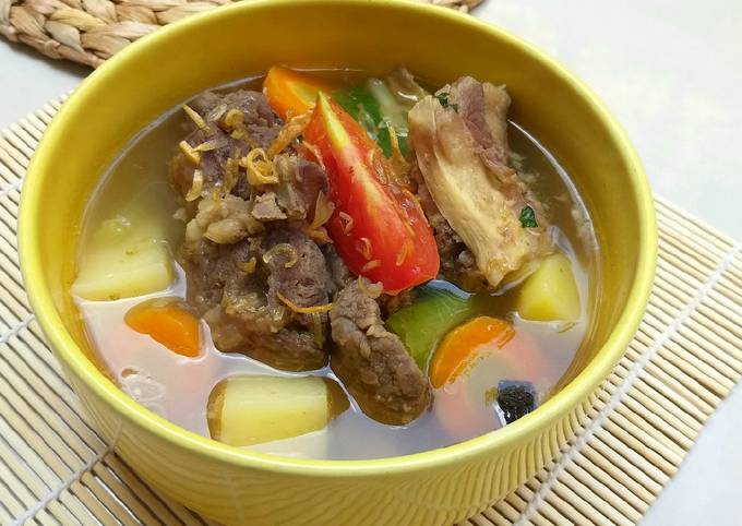 Recipe: Yummy Sop Iga Sapi