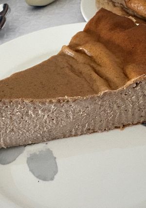 Foto principal de Tarta casera de queso de chocolate