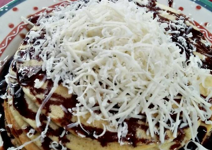 Langkah Mudah Membuat Resep 4. Pancake teflon