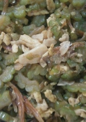 Foto resep Tumis pare teri n telor