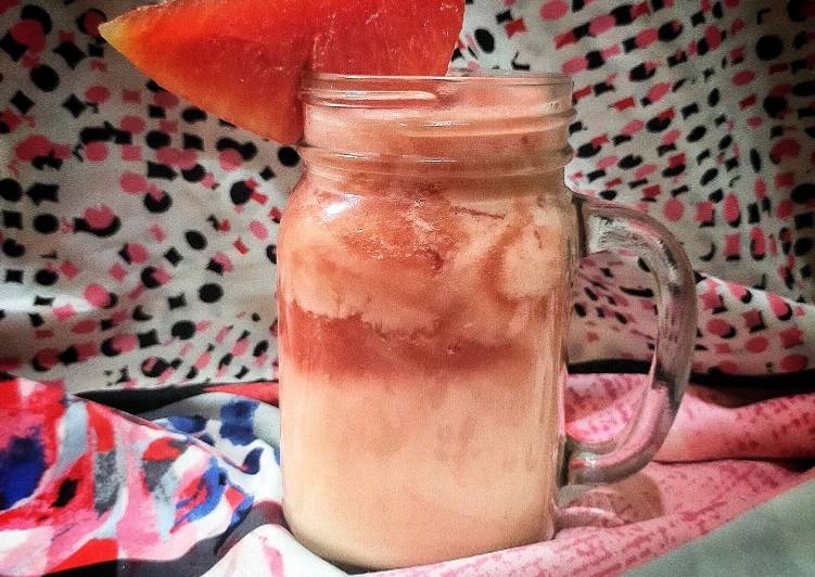 Watermelon Cheese Milk