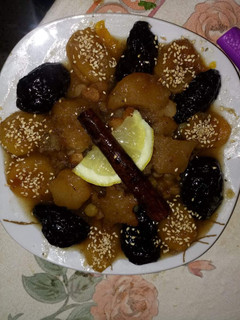 صورة لوصفة طاجين الحلو