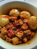 Balado telor dan tempe🍽️😋