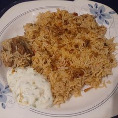 A picture of Lamb Pilau/ Pulao 🍲.