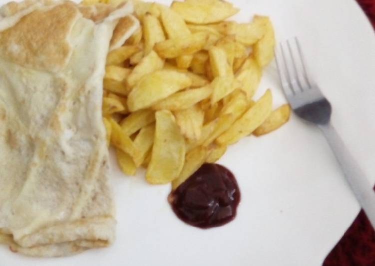 How to Prepare Homemade Chips &amp; Eggs Cooking Basics for Newbies