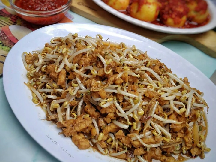 Cara Mudah Membikin Resep Tumis 3T (Tauge Tempe Teri) yang Bisa Manjain Lidah Anti Ribet, Bisa Manjain Lidah