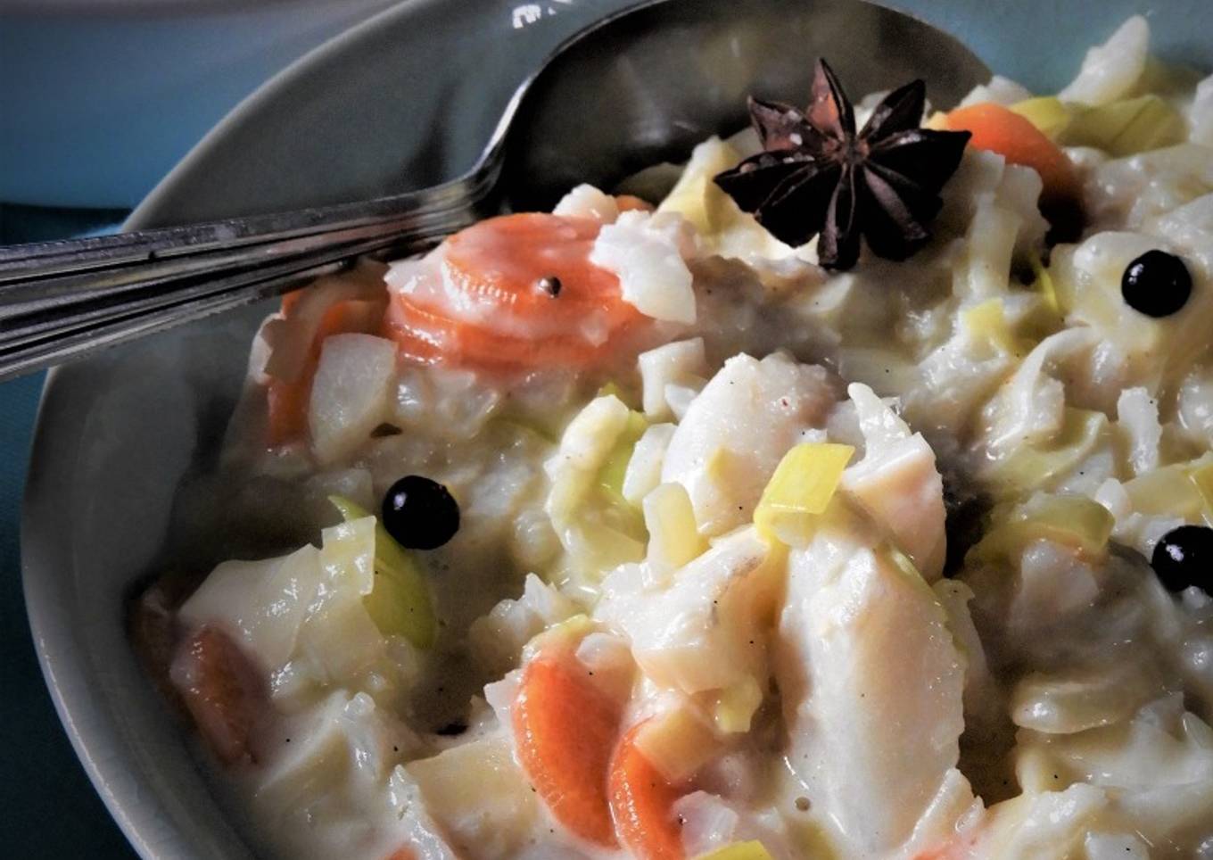 Blanquette de cabillaud aux épices