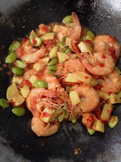 Foto resep Balado Udang Pete Kentang