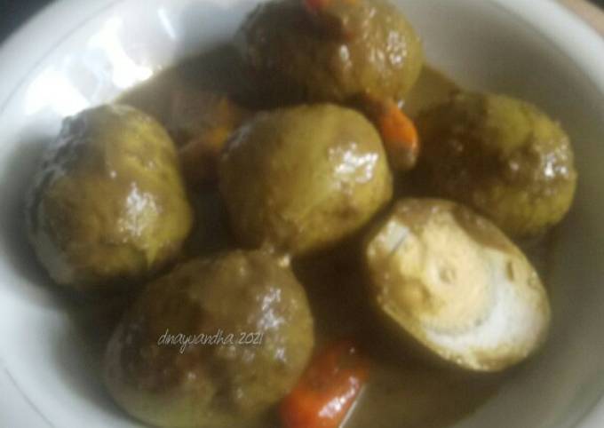 Wajib coba! Bagaimana cara buat Telur Bumbu Petis Jawa Timur yang nagih banget