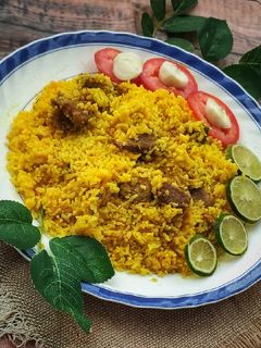 বিফ আচারি খিচুড়ি রেসিপির প্রধান ছবি
