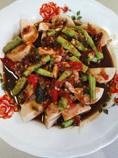รูปของ ตำหมูยอปลาร้า