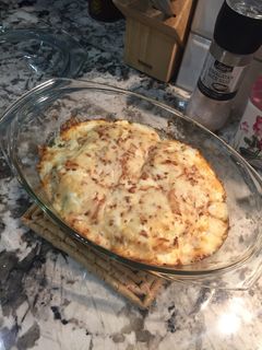 Vajkrémes rakott hús recept fotója