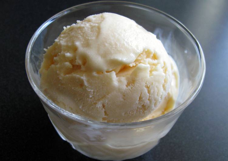 Recipe of Homemade Eggnog Ice-Cream