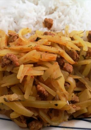 Una foto de Riquísimos olluquitos con carne