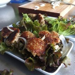 Frikadeller (Danish Meatballs) A picture of Frikadeller (Danish Meatballs).
