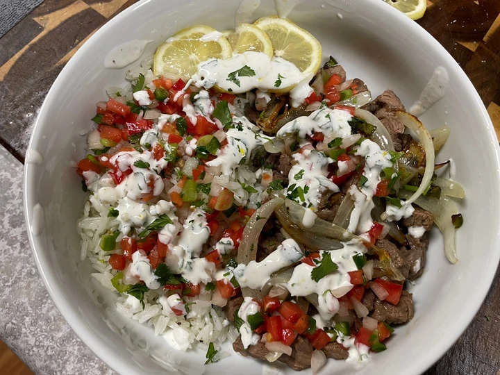 Easy Steps to Make Butt Rub Garlic Ginger Beef Tip Bowl which So Delicious