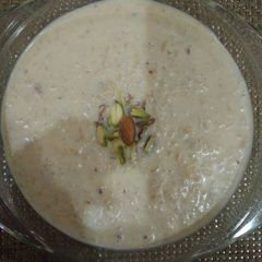 A picture of Apple kheer recipe.