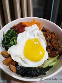 Foto resep Bibimbap - Menu Diet dan Hamil Sehat