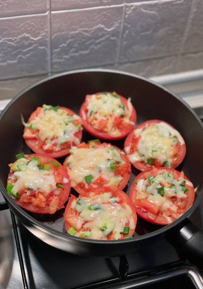 Помідори, фаршировані кус-кусом🍅