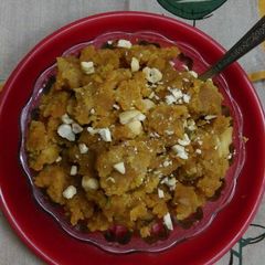 A picture of Moong Dal Halwa.