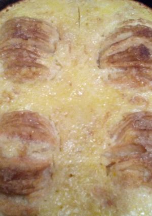 Una foto de Tarta abanicos de manzana