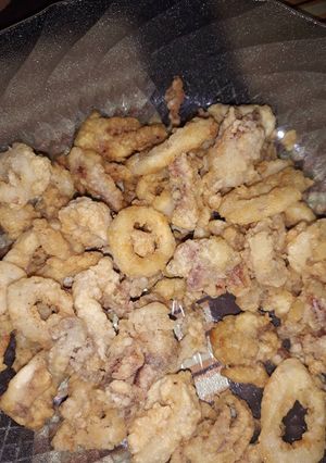 Foto resep Cumi goreng tepung🤣😋😗