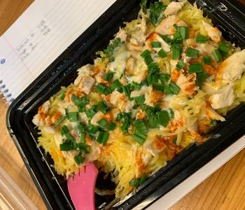 Latest Recipe Buffalo Chicken Spaghetti Squash Very Delicious