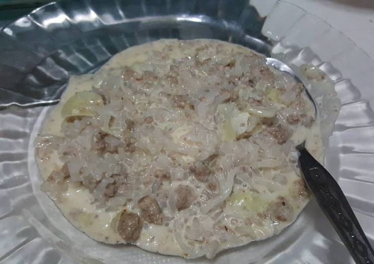 Recipe of Spring Shirataki saus keju
