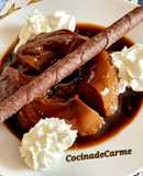 Chocoflan con bebida de avena 0%
