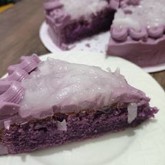 A picture of Ube Cake.