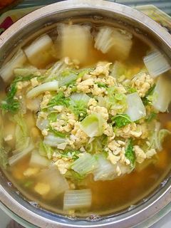 Foto resep Cah sawi putih telur