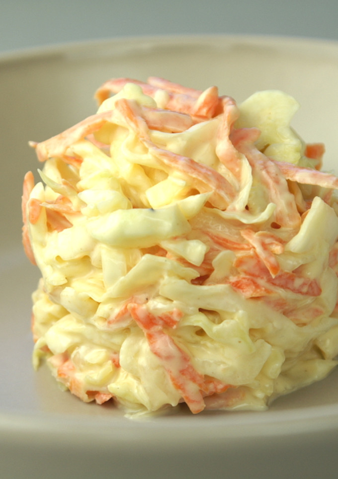 Una foto de Coleslaw sin azúcar