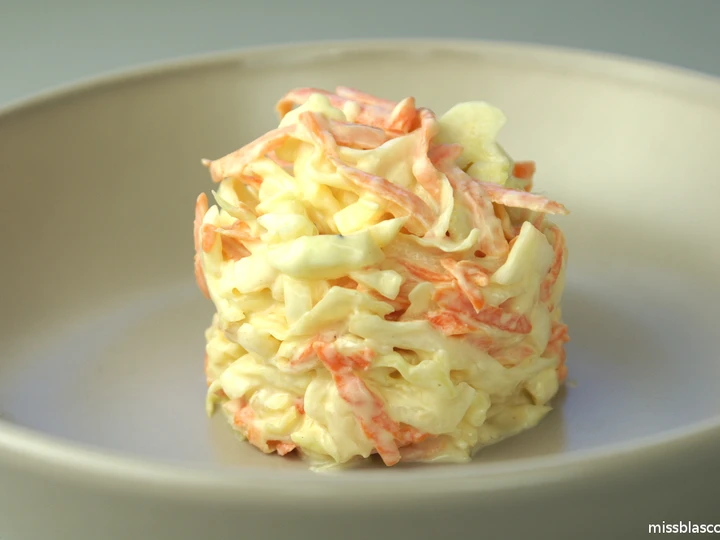 Cómo Preparar Coleslaw sin azúcar  que Muy delicioso