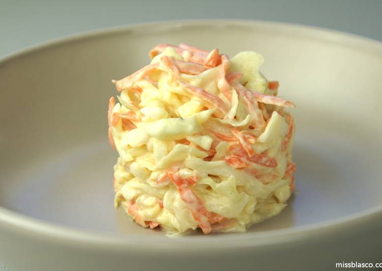 Coleslaw sin azúcar