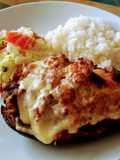 Berenjenas rellenas de carne molida