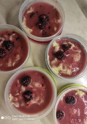 Gyümölcsös tejberizs glutén-, tej-, cukormentesen (IR barát) recept fotója
