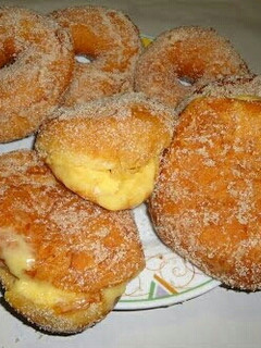 Una foto de Donas rellenas 😘