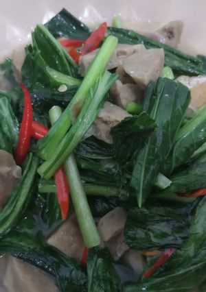 Foto resep Tumis Sawi Manis + Baso