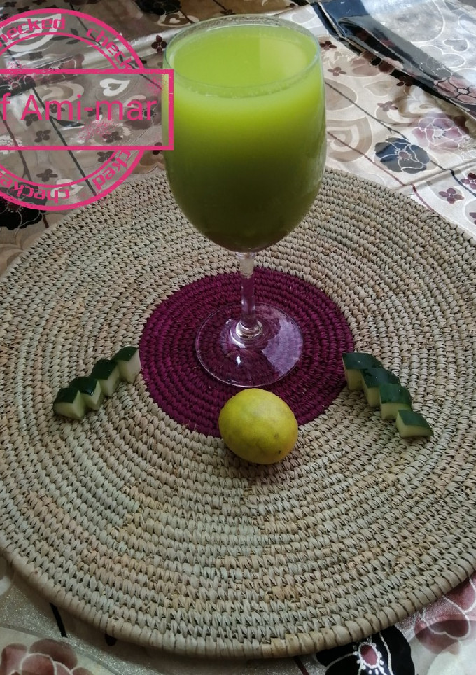 A picture of Cucumber cooler(Mocktail).