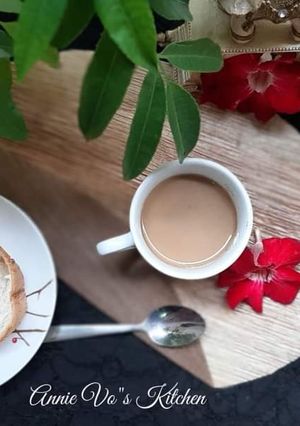 Hình của món Cafe sữa gừng.
