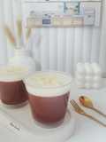 Silky Chocolate Puding with Vla Cream Cheese