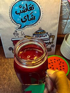 صورة لوصفة سموزي الفراوله والبنجر🍓 #دايت