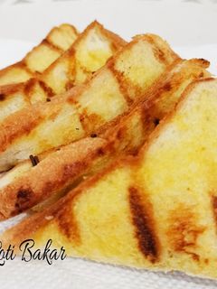 Foto resep Roti Bakar Simpel Isi Coklat